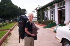 Linda J. Brown Backpacking Around the World - Alone - At 78