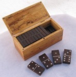 Ziricote Domino Set - 2