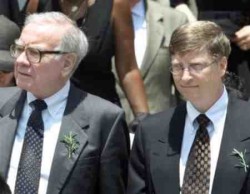 Warren Buffett and Bill Gates