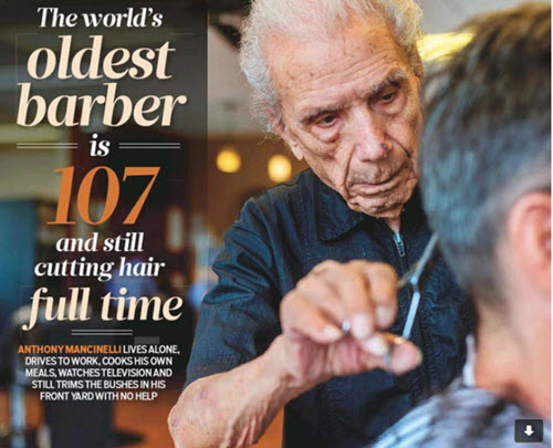 World’s Oldest Barber